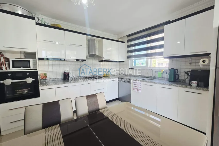 Purchase 3+1 apartment for residence permit and citizenship in Alanya - from the owner with furniture, Oba district 11