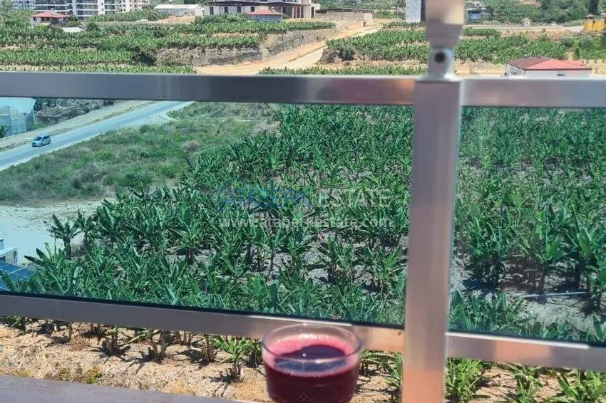 Purchase 3+1 apartment for a residence permit in Alanya, Mahmutlar district — single-level with furniture, panoramic views of the sea and mountains, from the owner 12