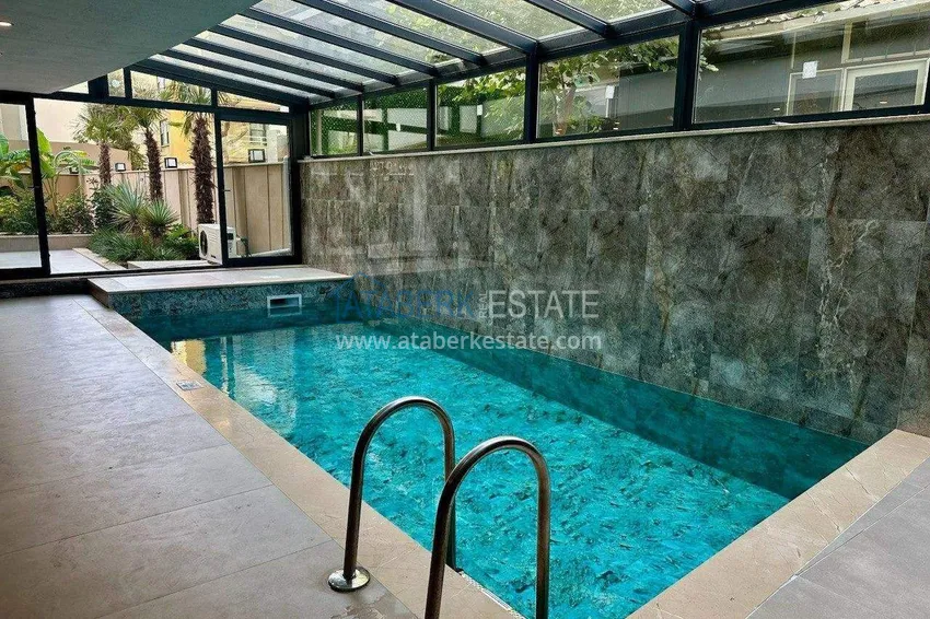 1+1 apartment in the center of Alanya — furniture, mountain view, 250 meters from Cleopatra beach 15