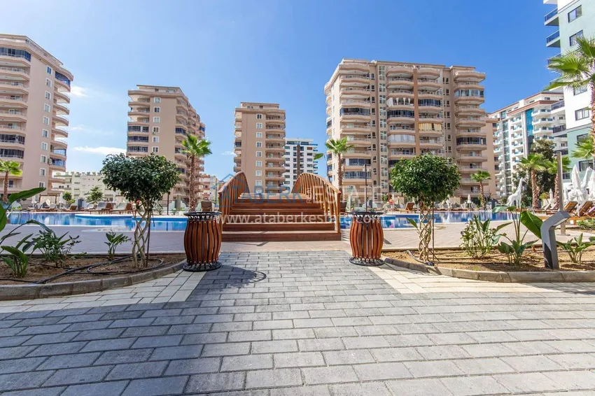 Apartment in Alanya — hotel-format complex, 550 meters from the sea, Mahmutlar district 16 