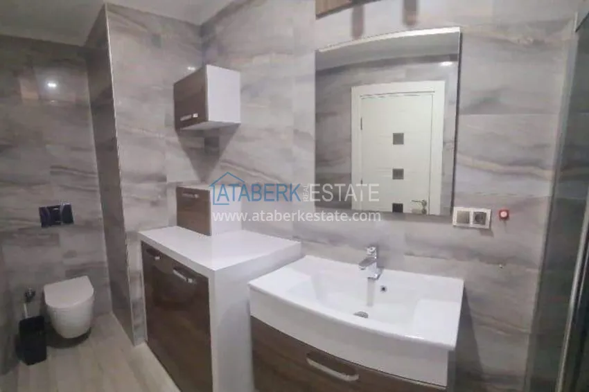 Purchase 3+1 apartment for a residence permit in Alanya, Mahmutlar district — single-level with furniture, panoramic views of the sea and mountains, from the owner 16