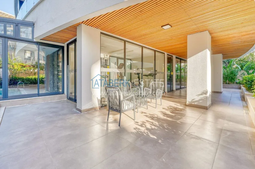 1+1 apartment in the center of Alanya — furniture, mountain view, 250 meters from Cleopatra beach 16