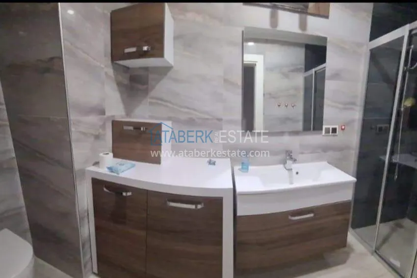 Purchase 3+1 apartment for a residence permit in Alanya, Mahmutlar district — single-level with furniture, panoramic views of the sea and mountains, from the owner 17