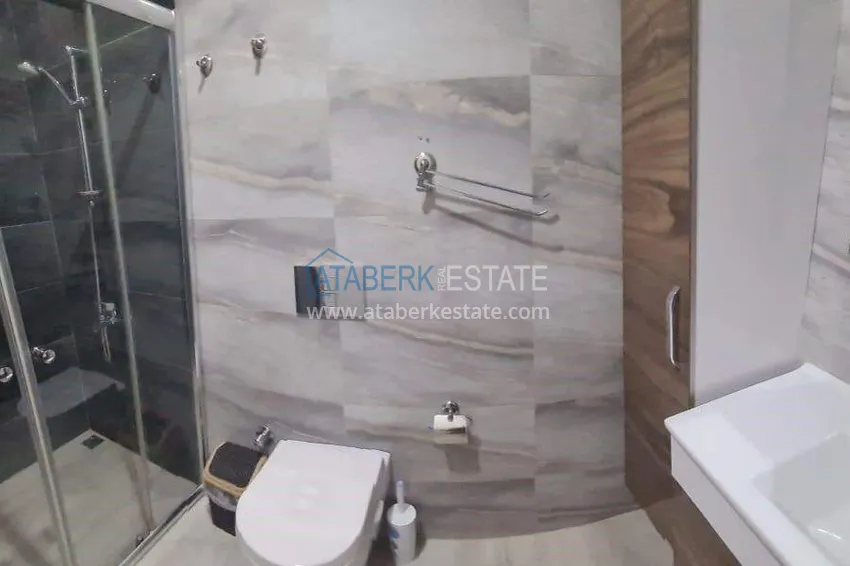 Purchase 3+1 apartment for a residence permit in Alanya, Mahmutlar district — single-level with furniture, panoramic views of the sea and mountains, from the owner 18