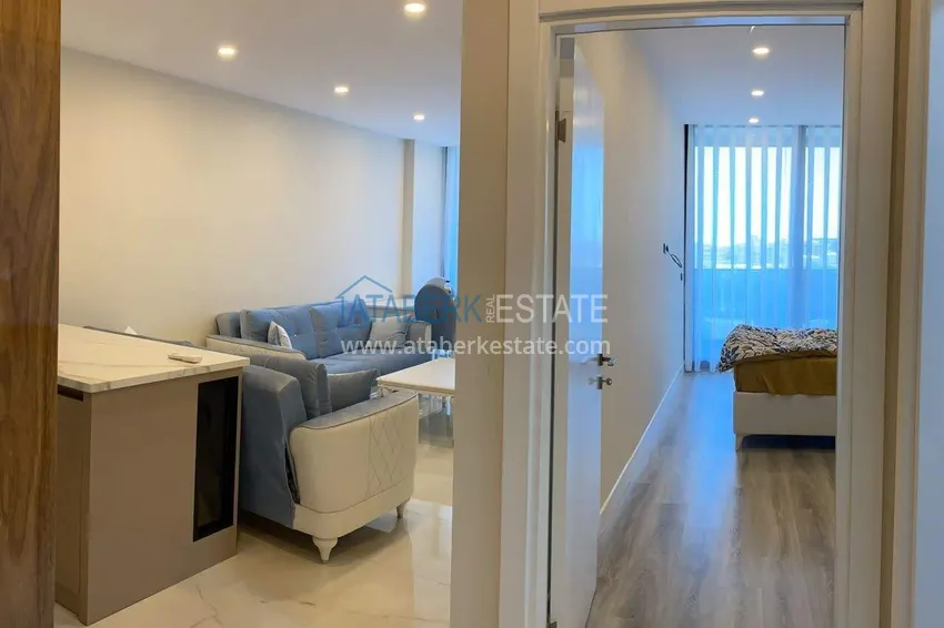 Purchase 1+1 apartment in the center of Alanya - Cleopatra beach area, furnished 1