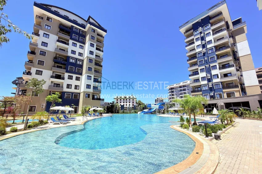 1+1 apartment with a fine finish and mountain views — Alanya, Avsallar district 5