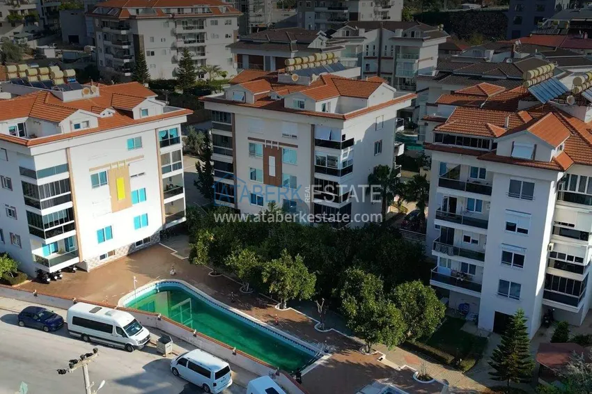 3+1 apartment for residence permit and citizenship in Alanya - from the owner with furniture, Oba district 1