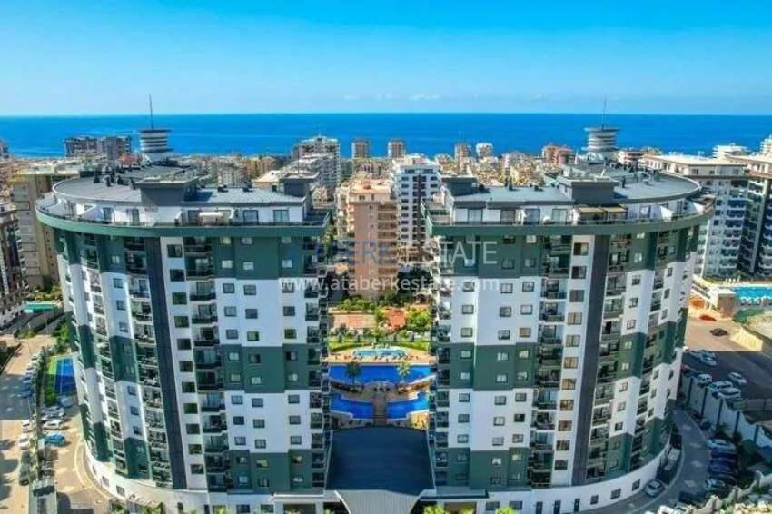 Apartment in Alanya — hotel-format complex, 550 meters from the sea, Mahmutlar district 2 
