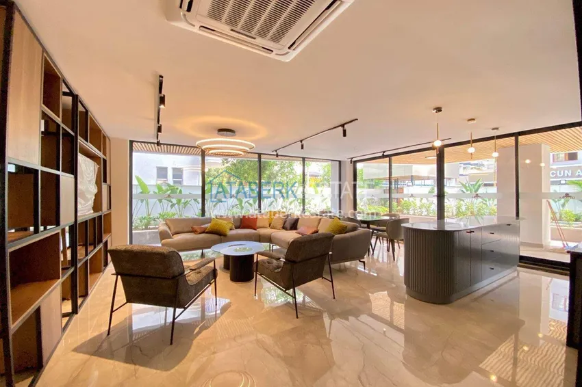 1+1 apartment in the center of Alanya — furniture, mountain view, 250 meters from Cleopatra beach 20