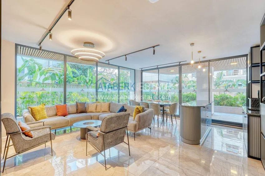 1+1 apartment in the center of Alanya — furniture, mountain view, 250 meters from Cleopatra beach 21