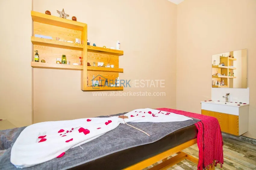 3+1 apartment for a residence permit in Alanya, Mahmutlar district — single-level with furniture, panoramic views of the sea and mountains, from the owner 23