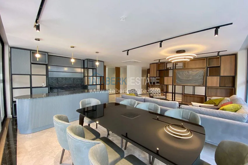 1+1 apartment in the center of Alanya — furniture, mountain view, 250 meters from Cleopatra beach 23