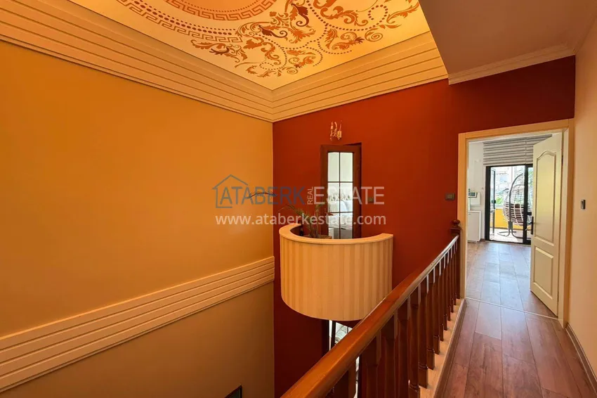 Purchase Triplex villa in Alanya, Kestel district 200 meters from the sea — furnished, for a residence permit 26