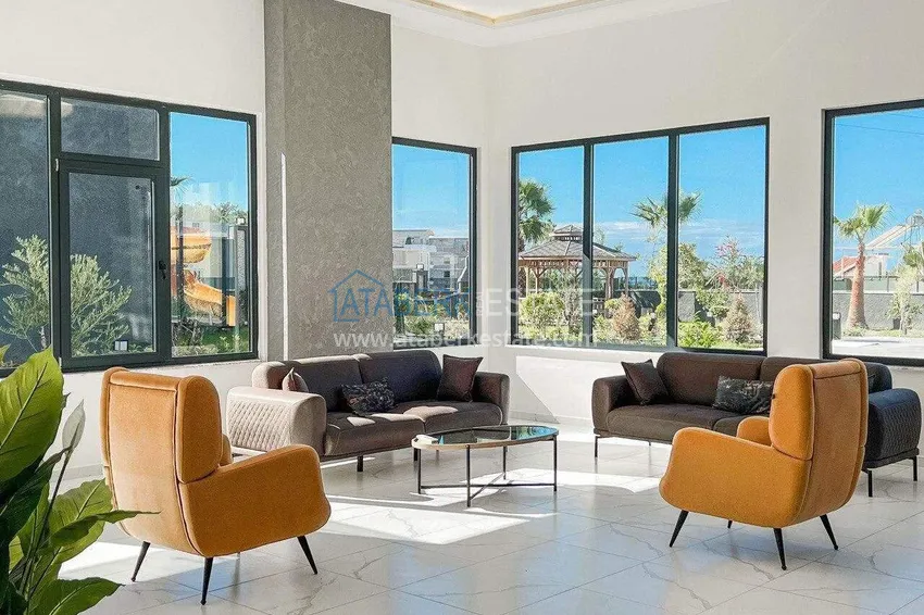 Cheap 1+1 apartment in Alanya - a modern residential complex in the Avsallar area 25