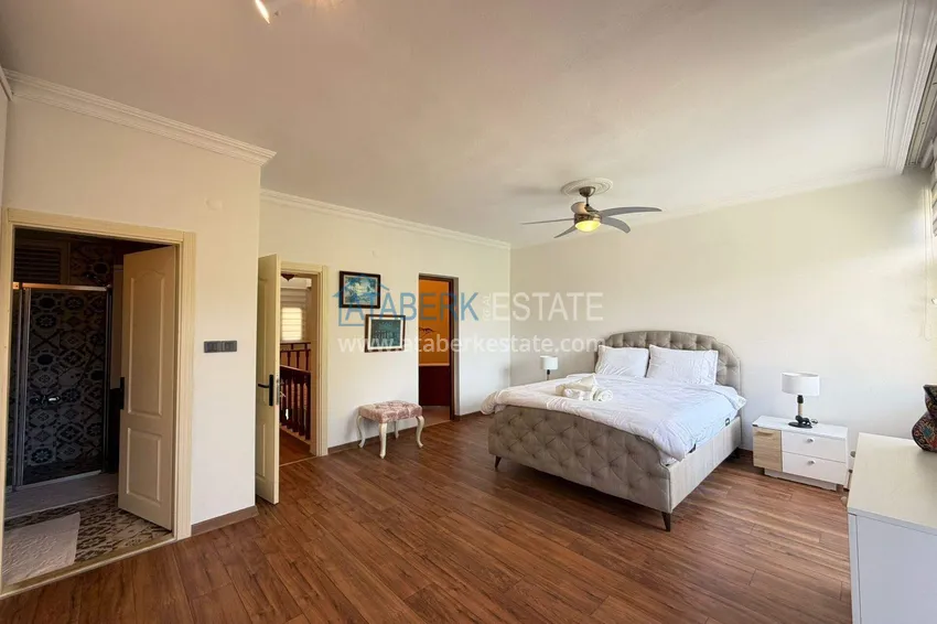Purchase Triplex villa in Alanya, Kestel district 200 meters from the sea — furnished, for a residence permit 28