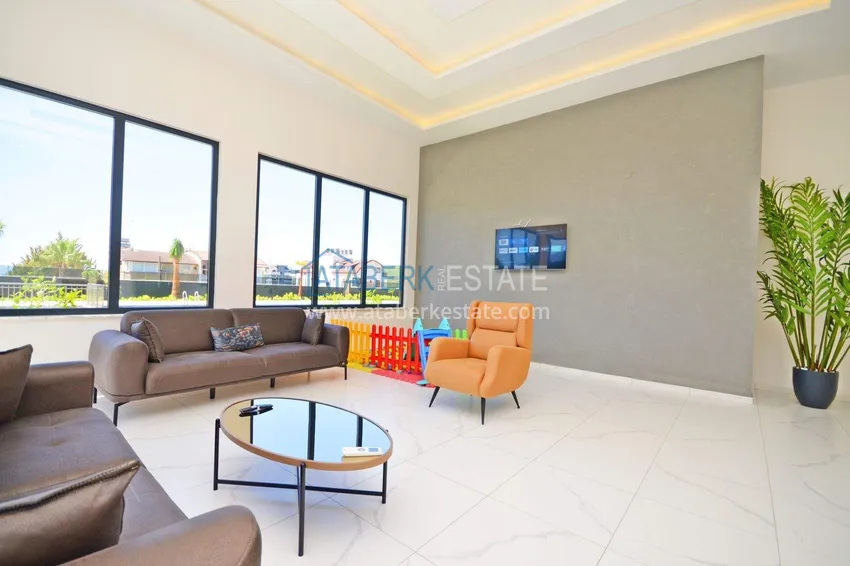 Cheap 1+1 apartment in Alanya - a modern residential complex in the Avsallar area 26