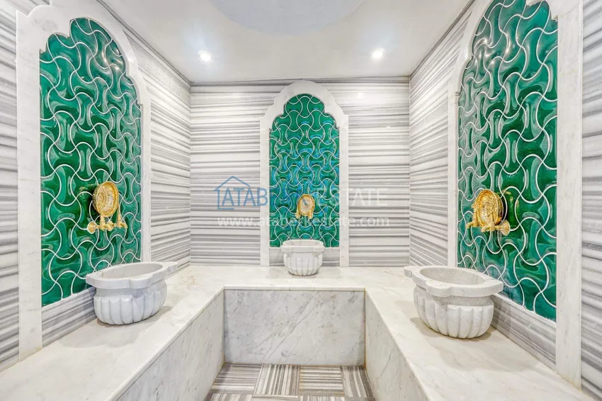 1+1 apartment in the center of Alanya — furniture, mountain view, 250 meters from Cleopatra beach 28