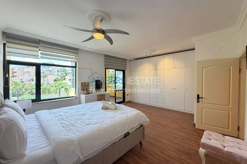 Purchase Triplex villa in Alanya, Kestel district 200 meters from the sea — furnished, for a residence permit 30