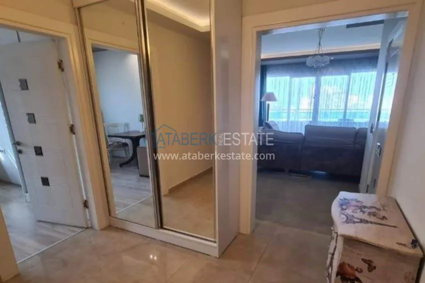 Purchase 3+1 apartment for a residence permit in Alanya, Mahmutlar district — single-level with furniture, panoramic views of the sea and mountains, from the owner 2