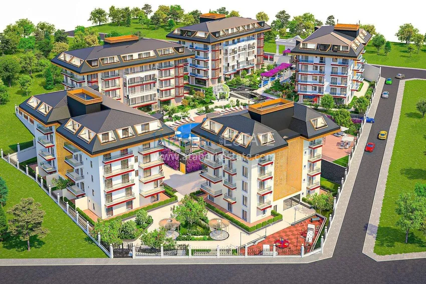 Старт продаж! Квартиры от застройщика в Алании – инвестиционный проект в районе Оба 2