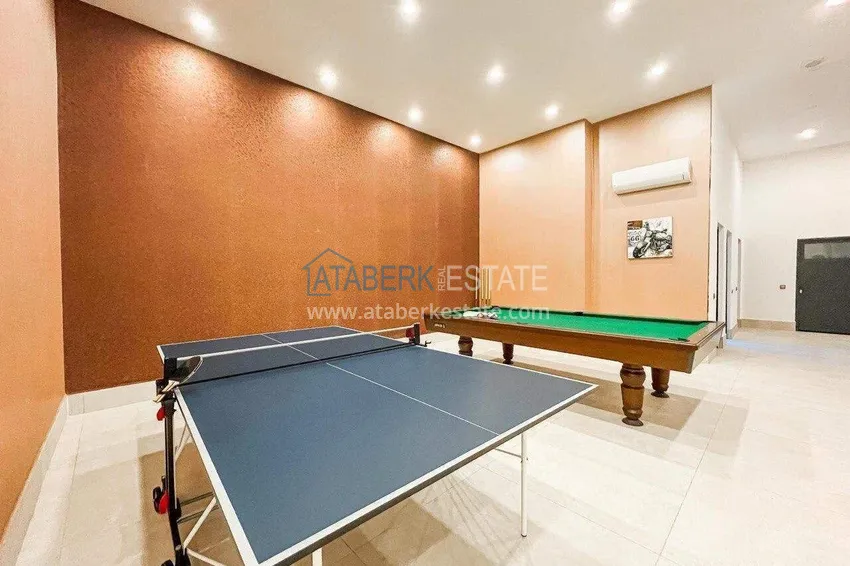 Cheap 1+1 apartment in Alanya - a modern residential complex in the Avsallar area 30