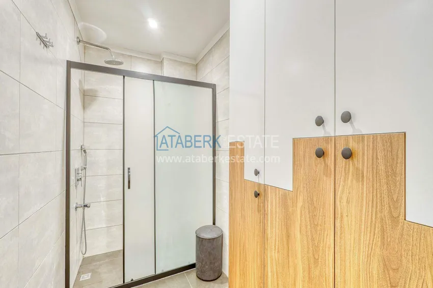 1+1 apartment in the center of Alanya — furniture, mountain view, 250 meters from Cleopatra beach 30