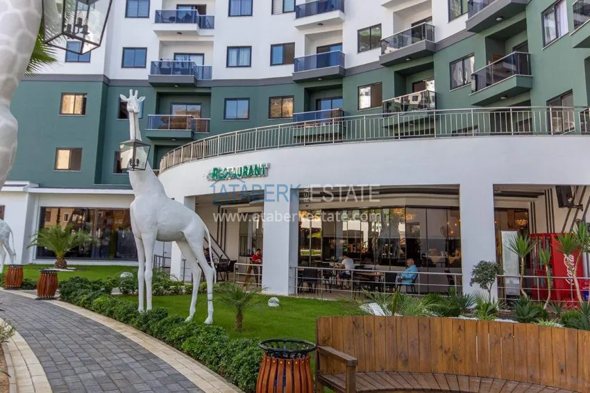 Apartment in Alanya — hotel-format complex, 550 meters from the sea, Mahmutlar district 33 