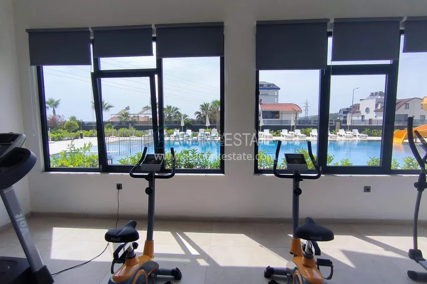Cheap 1+1 apartment in Alanya - a modern residential complex in the Avsallar area 35