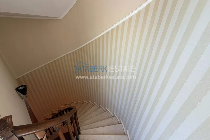 Purchase Triplex villa in Alanya, Kestel district 200 meters from the sea — furnished, for a residence permit 39