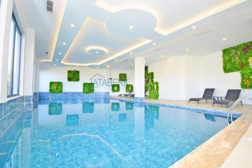 Cheap 1+1 apartment in Alanya - a modern residential complex in the Avsallar area 38