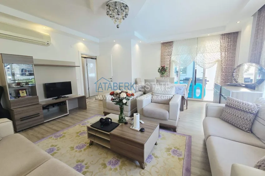 Purchase 3+1 apartment for residence permit and citizenship in Alanya - from the owner with furniture, Oba district 3