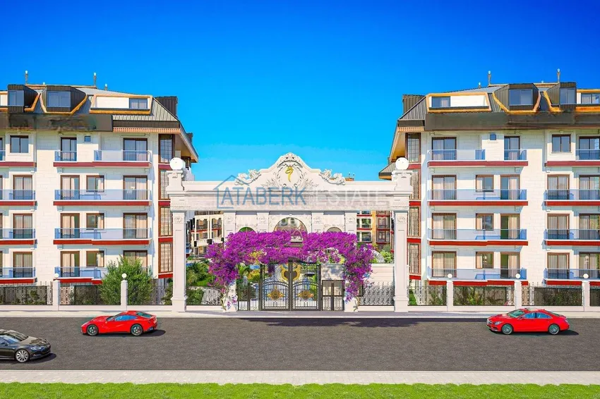 Старт продаж! Квартиры от застройщика в Алании – инвестиционный проект в районе Оба 4