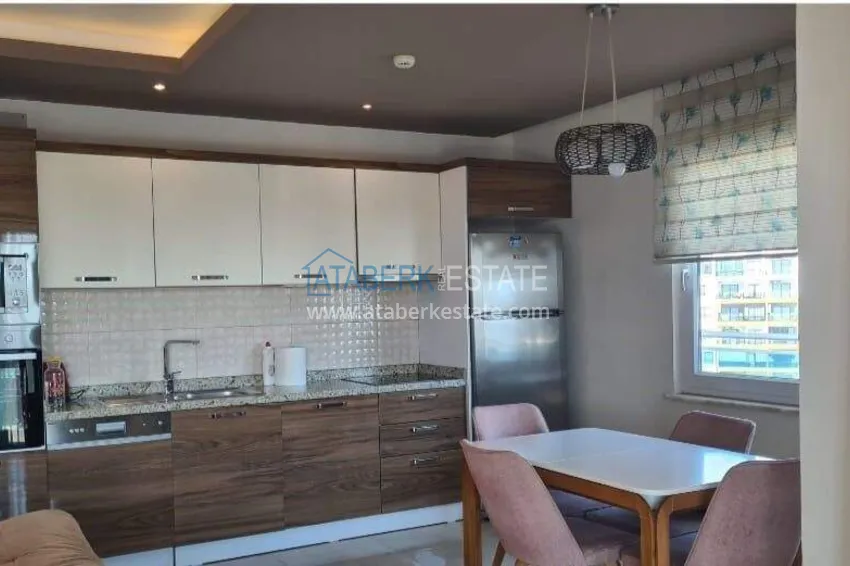 Purchase 3+1 apartment for a residence permit in Alanya, Mahmutlar district — single-level with furniture, panoramic views of the sea and mountains, from the owner 5