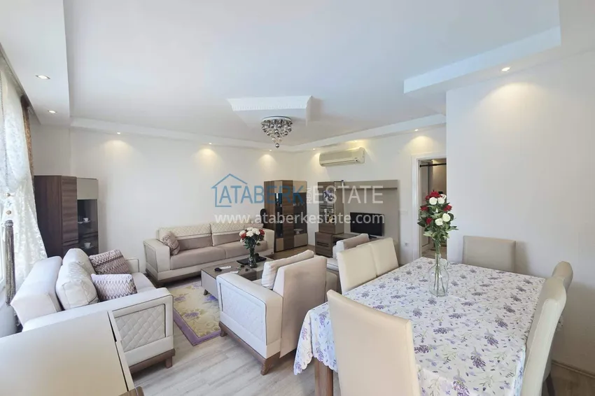 Purchase 3+1 apartment for residence permit and citizenship in Alanya - from the owner with furniture, Oba district 6