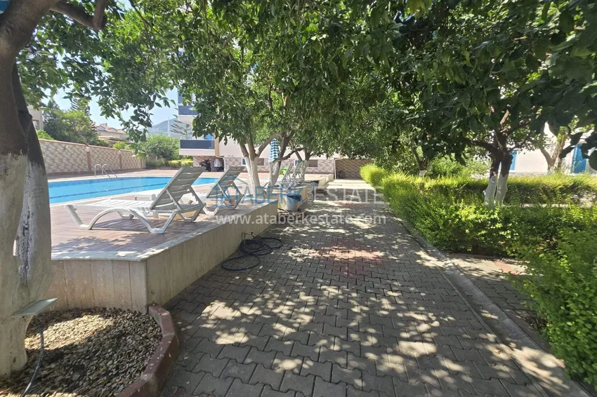 3+1 apartment for residence permit and citizenship in Alanya - from the owner with furniture, Oba district 6