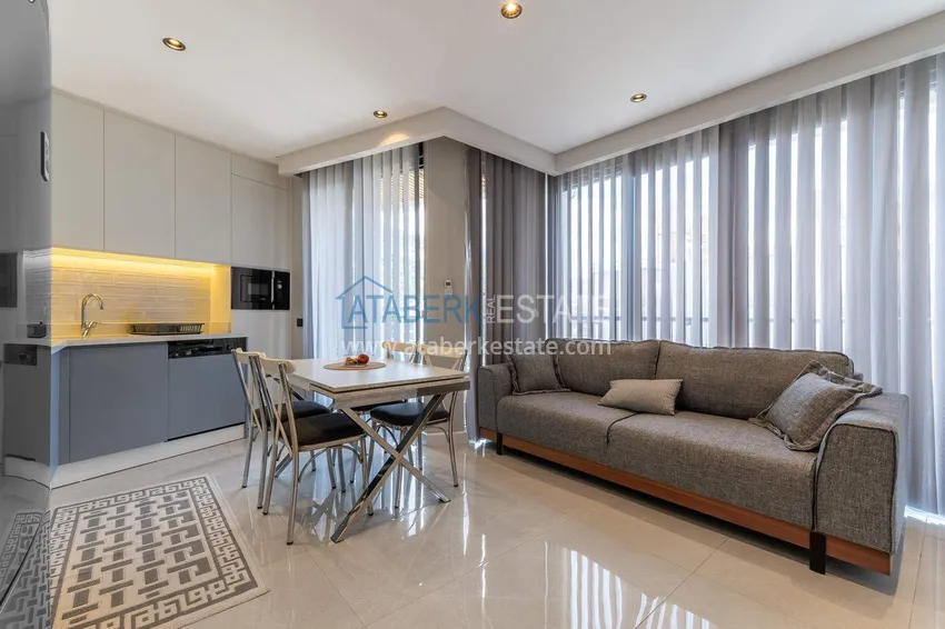 Purchase 1+1 apartment in the center of Alanya — furniture, mountain view, 250 meters from Cleopatra beach 6