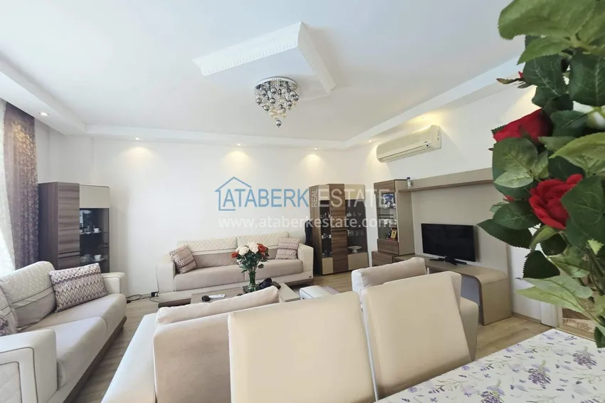 Purchase 3+1 apartment for residence permit and citizenship in Alanya - from the owner with furniture, Oba district 7