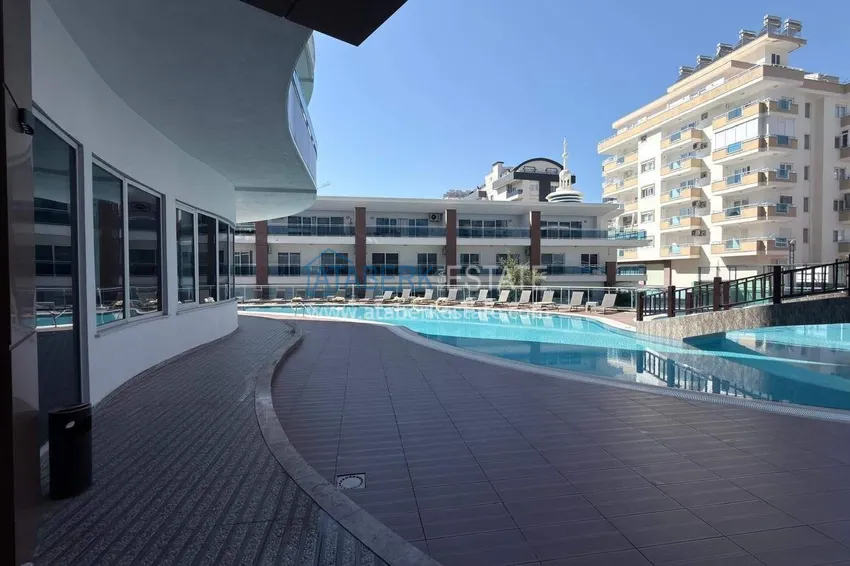 3+1 apartment for a residence permit in Alanya, Mahmutlar district — single-level with furniture, panoramic views of the sea and mountains, from the owner 7