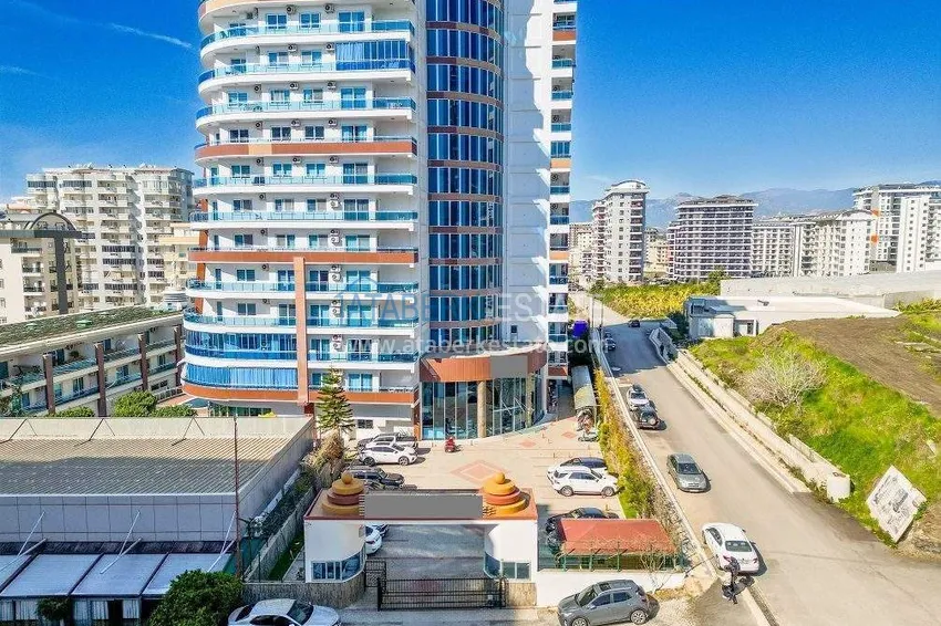 3+1 apartment for a residence permit in Alanya, Mahmutlar district — single-level with furniture, panoramic views of the sea and mountains, from the owner 8