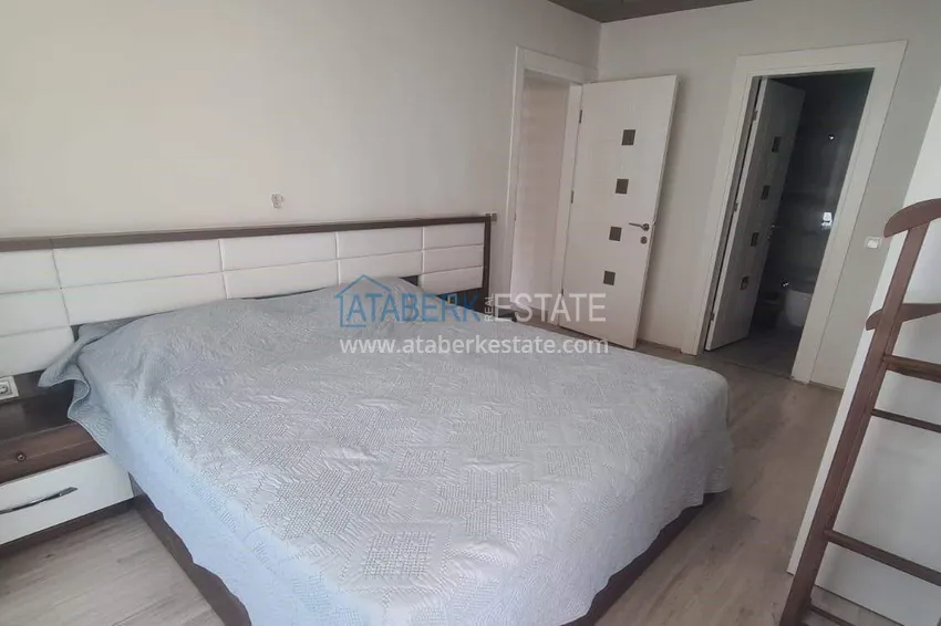 Purchase 3+1 apartment for a residence permit in Alanya, Mahmutlar district — single-level with furniture, panoramic views of the sea and mountains, from the owner 9