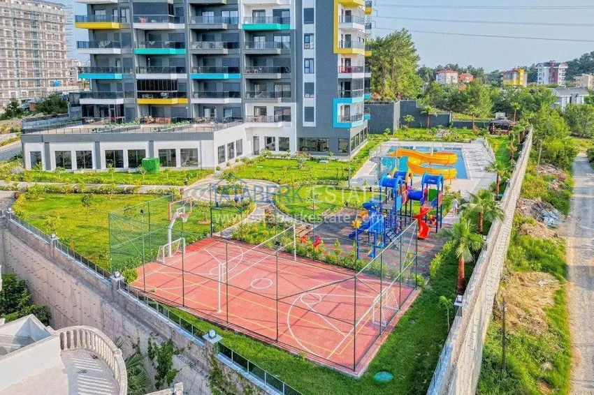 Cheap 1+1 apartment in Alanya - a modern residential complex in the Avsallar area 9