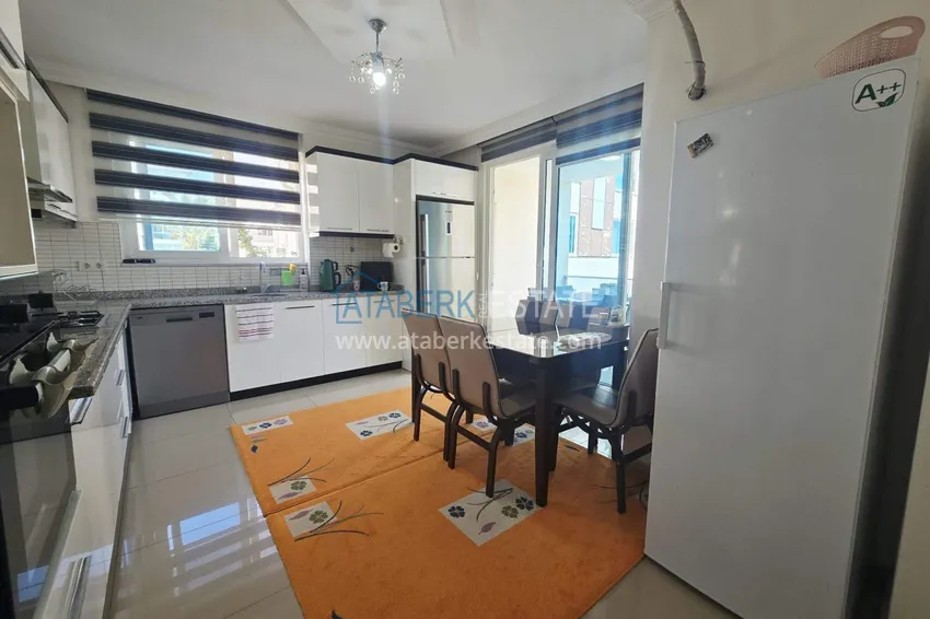 Purchase 3+1 apartment for residence permit and citizenship in Alanya - from the owner with furniture, Oba district 9
