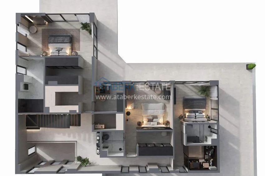 Buy cheap Villa in Alanya, Bektash district - with panoramic views, property under a residence permit 7