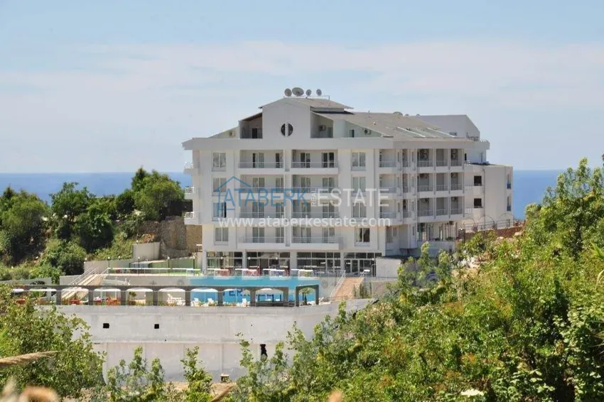Apartment 1+1 for a residence permit in Alanya — favorable price, furniture, sea view 1 
