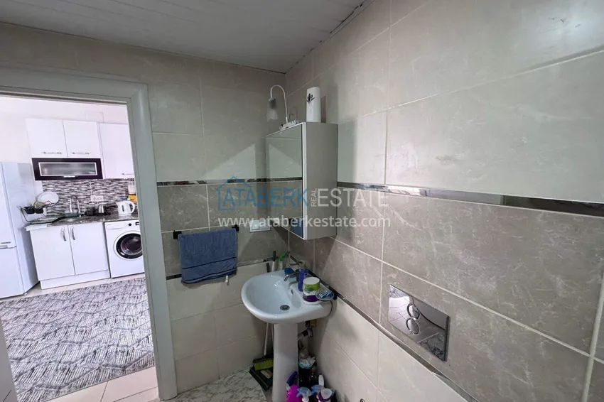 Purchase Apartment 1+1 for a residence permit in Alanya — favorable price, furniture, sea view 12 