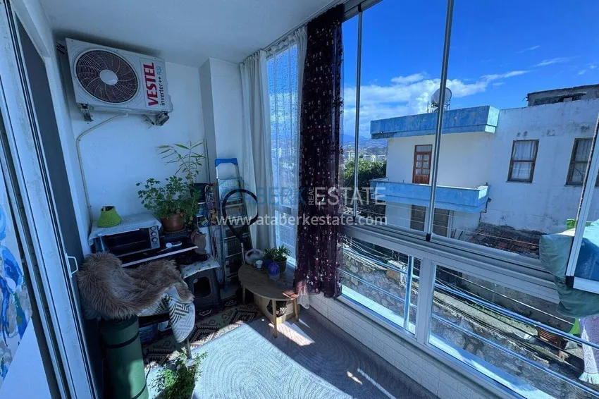 Purchase Apartment 1+1 for a residence permit in Alanya — favorable price, furniture, sea view 13 