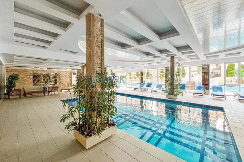 2+1 apartment for a residence permit in Alanya, Mahmutlar district — furniture, premium complex 15 