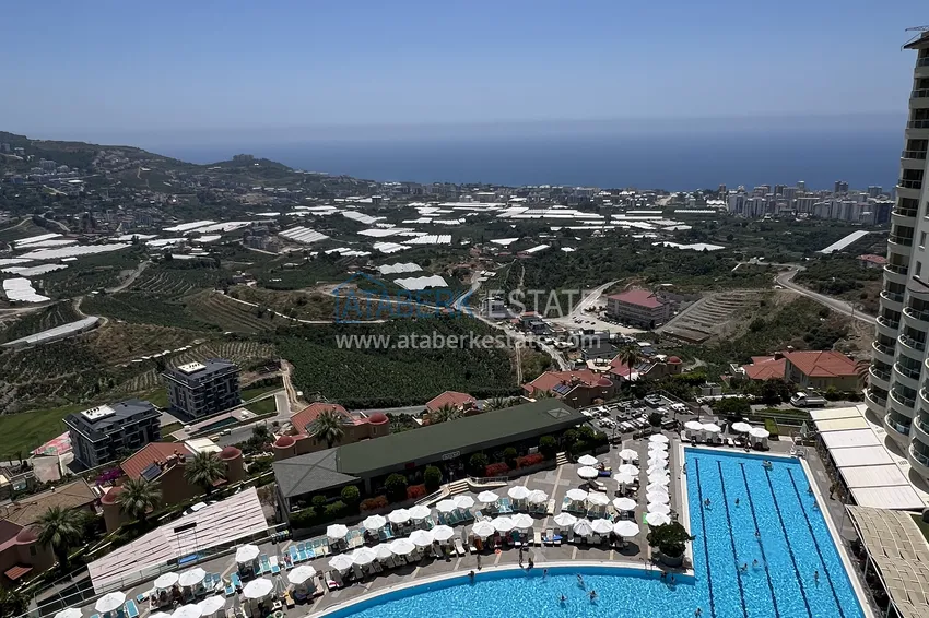 Purchase 1+1 apartment in Alanya — furniture, famous resort-style, Mahmutlar district 13 