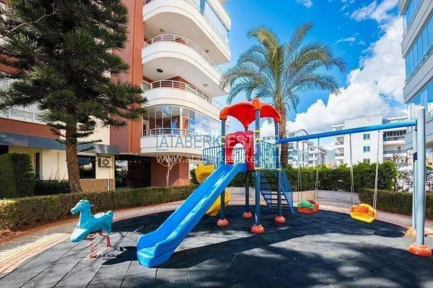 2+1 apartment for a residence permit in Alanya, Tosmur district - furniture, mountain and sea views 11 