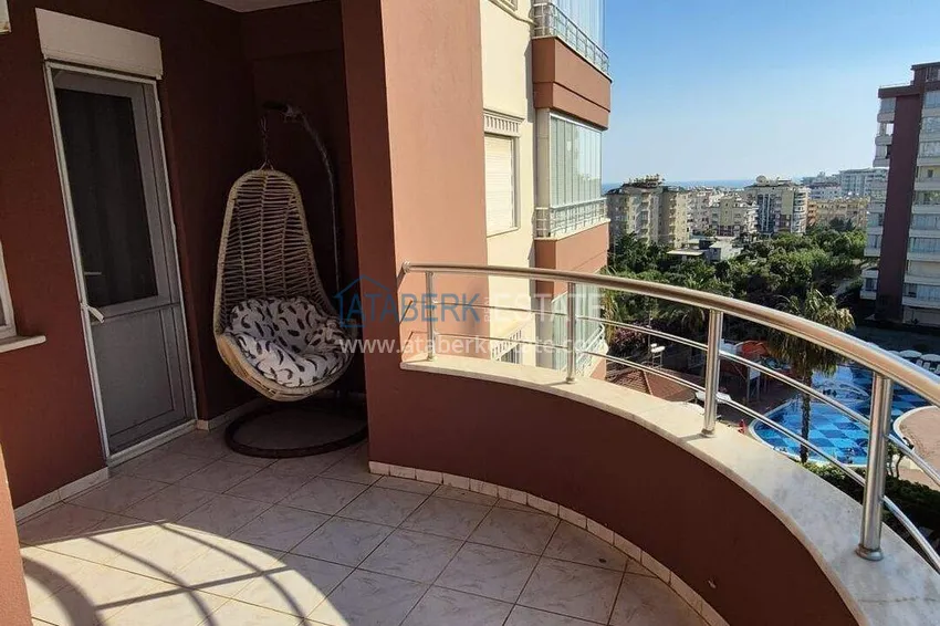 Purchase 2+1 apartment for a residence permit in Alanya, Tosmur district - furniture, mountain and sea views 14 